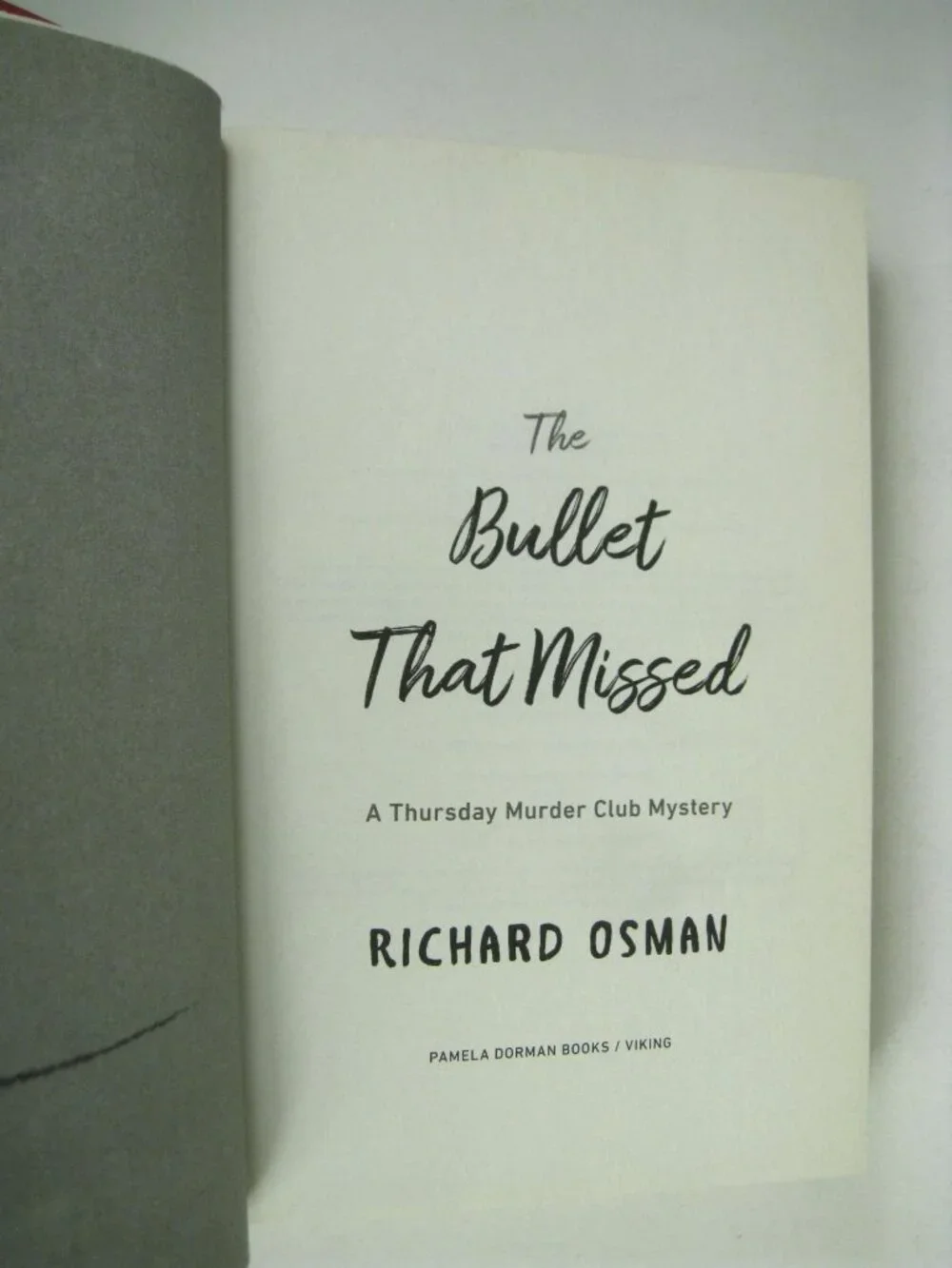 Richard Osman Mystery Book Lot Of 4 Titles 3 Hardcover 1 Paperback Summer Reads
